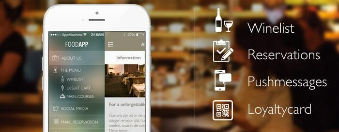 mobile app entwicklung für Restaurants